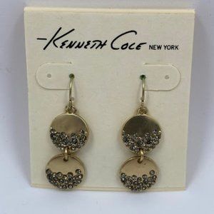 Gold Kenneth Cole Dangle Earrings